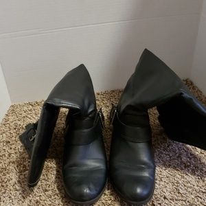 Black boots